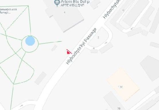 Схема рекламної площини за адресою Глубочицкий проезд, 4