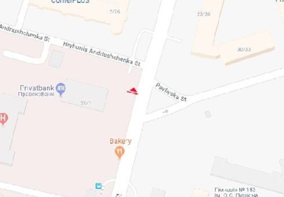 Схема рекламной плоскости по адресу Вячеслава Черновола ул., 28/1 Схема рекламной плоскости по адресу Вячеслава Черновола ул., 28/1