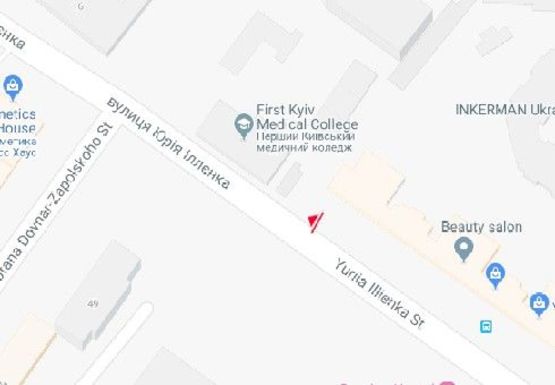 Схема рекламной плоскости по адресу Мельникова ул., 39 (напротив)