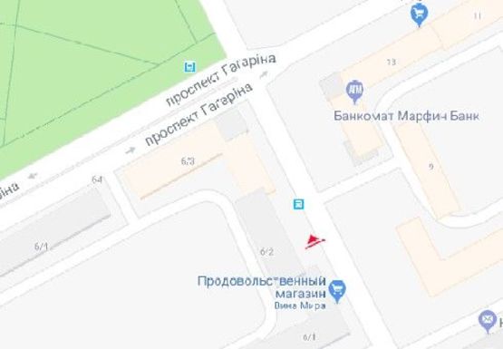 Схема рекламной плоскости по адресу Шевченко пр., 6/2, ювел. магазин "Золоті терези" Схема рекламной плоскости по адресу Шевченко пр., 6/2, ювел. магазин "Золоті терези"