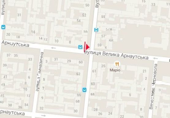 Схема рекламной плоскости по адресу Б. Арнаутская ул.,6  - Канатная ул.