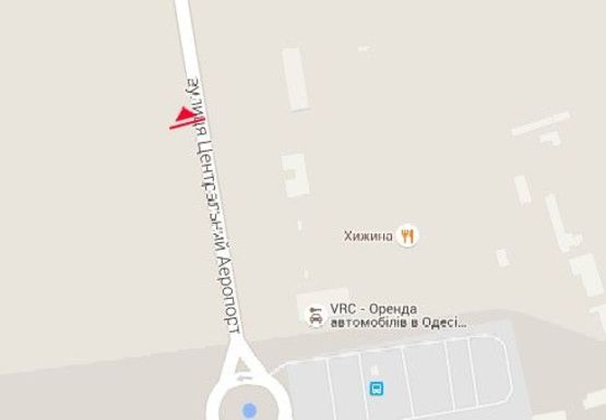 Схема рекламной плоскости по адресу Центральный Аэропорт ул. (№47)