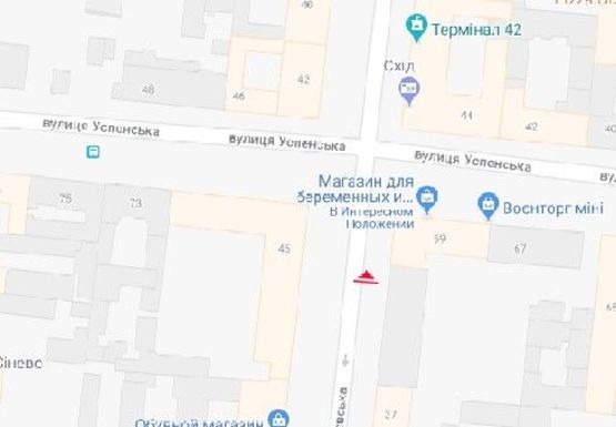 Схема рекламной плоскости по адресу Ришельевская ул., 35