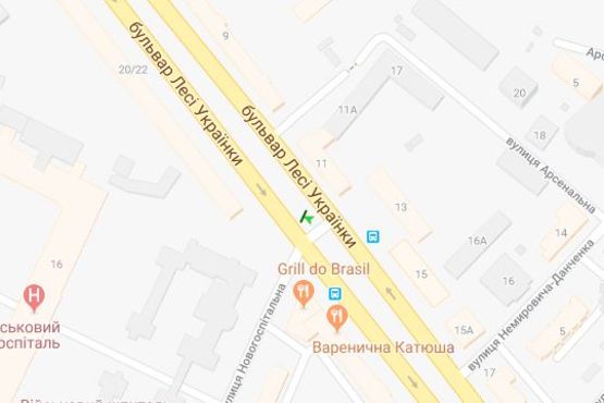 Схема рекламной плоскости по адресу Лесі Українки бульв., 22 (розподільник) Схема рекламной плоскости по адресу Лесі Українки бульв., 22 (розподільник)