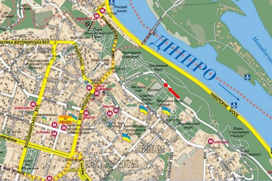 Схема рекламной плоскости по адресу Парковая дорога ул., 16, ресторан "Dali park", в сторону Европейская пл. Схема рекламной плоскости по адресу Парковая дорога ул., 16, ресторан "Dali park", в сторону Европейская пл.