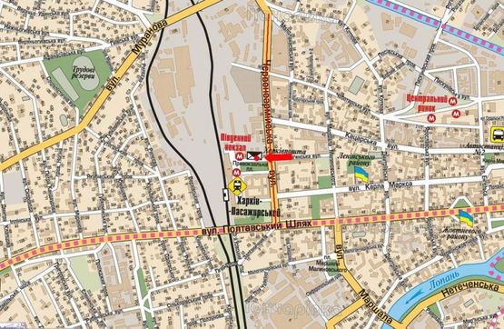 Схема рекламної площини за адресою Привокзальная пл., возле Главпочтампта, выхода со ст. м. "Южный вокзал" Схема рекламної площини за адресою Привокзальная пл., возле Главпочтампта, выхода со ст. м. "Южный вокзал"