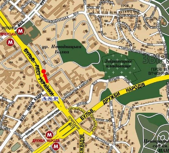 Схема рекламной плоскости по адресу Украинки бул., 21Б, в сторону ст. м. "Печерская" Схема рекламной плоскости по адресу Украинки бул., 21Б, в сторону ст. м. "Печерская"