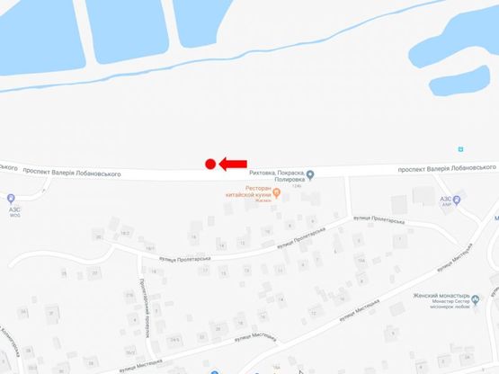 Схема рекламної площини за адресою Лобановского пр. (бывш. Краснозвездный пр.), 124 напротив, в сторону Севастопольская пл. Схема рекламної площини за адресою Лобановского пр. (бывш. Краснозвездный пр.), 124 напротив, в сторону Севастопольская пл.