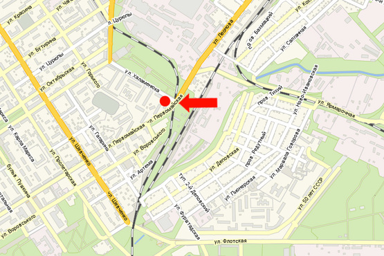 Схема рекламной плоскости по адресу Холоменюка ул. / ул. Леонова, возле жд вокзала, остановки Схема рекламной плоскости по адресу Холоменюка ул. / ул. Леонова, возле жд вокзала, остановки