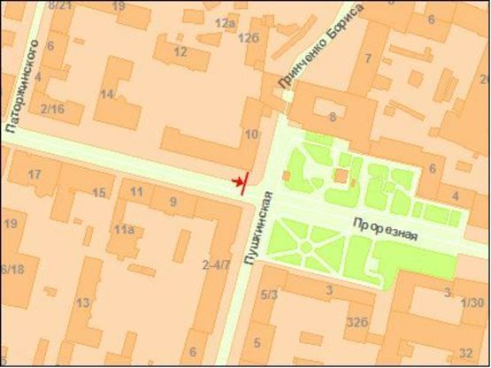 Схема рекламной плоскости по адресу Прорезная ул. 10 (1) Схема рекламной плоскости по адресу Прорезная ул. 10 (1)