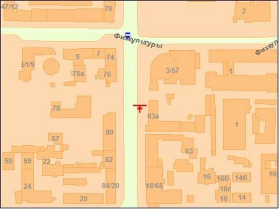 Схема рекламної площини за адресою Большая Васильковская ул. 63 а (2) Схема рекламної площини за адресою Большая Васильковская ул. 63 а (2)