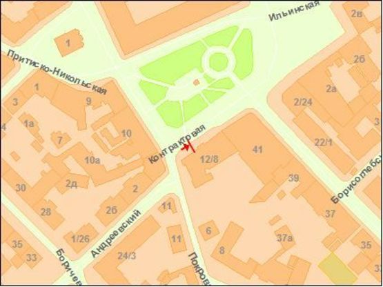 Схема рекламной плоскости по адресу Контрактовая пл. 12 (1) Схема рекламной плоскости по адресу Контрактовая пл. 12 (1)