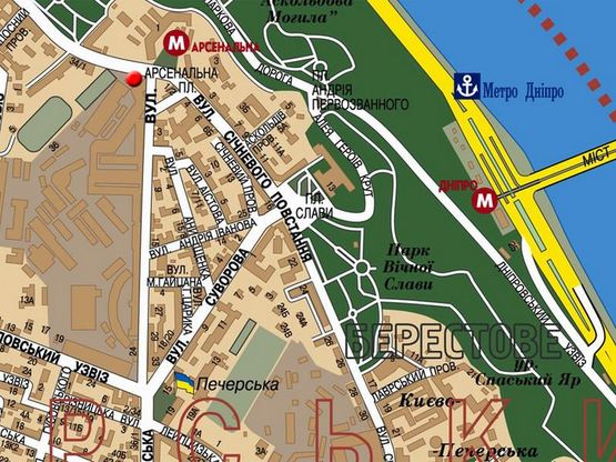 Схема рекламной плоскости по адресу Грушевского ул., ( ст.м. Арсенальная) (8) Схема рекламной плоскости по адресу Грушевского ул., ( ст.м. Арсенальная) (8)