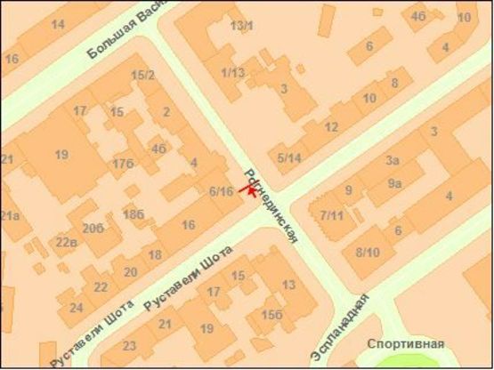 Схема рекламной плоскости по адресу Рогнединская ул. / Шота Руставелли ул. Схема рекламной плоскости по адресу Рогнединская ул. / Шота Руставелли ул.