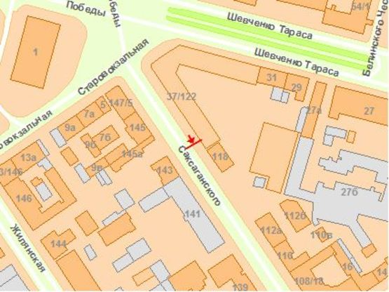 Схема рекламной плоскости по адресу Саксаганского ул. 118 Схема рекламной плоскости по адресу Саксаганского ул. 118