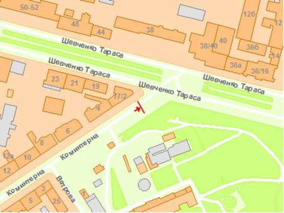 Схема рекламної площини за адресою Семена Петлюры ул. 1 (4) Схема рекламної площини за адресою Семена Петлюры ул. 1 (4)