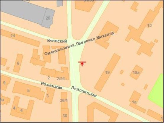 Схема рекламной плоскости по адресу Московская ул.,30 Схема рекламной плоскости по адресу Московская ул.,30