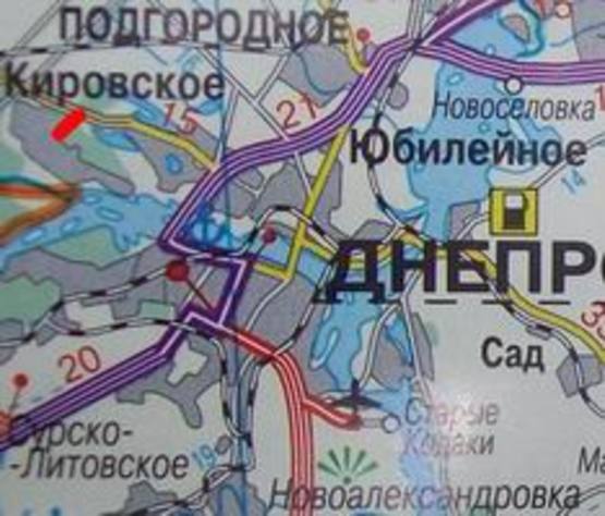 Схема рекламної площини за адресою Полтавская Трасса, Въезд В Днепропетровск Со Стороны Киева Схема рекламної площини за адресою Полтавская Трасса, Въезд В Днепропетровск Со Стороны Киева