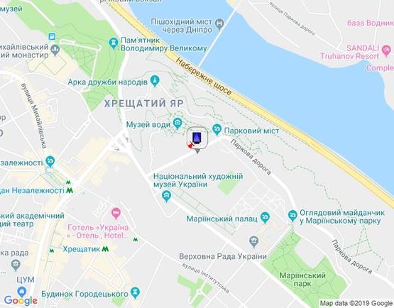 Схема рекламної площини за адресою Петровская аллея 5