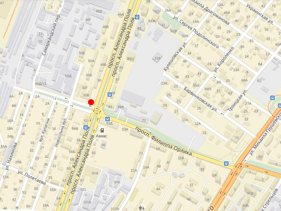 Схема рекламной плоскости по адресу Пр.кирова И Пр. Ильича На Светофоре, Направл. Наверх Схема рекламной плоскости по адресу Пр.кирова И Пр. Ильича На Светофоре, Направл. Наверх