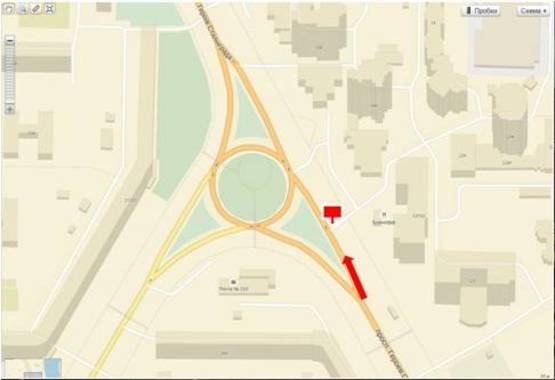 Схема рекламної площини за адресою пр. Г. Сталинграда, 12 (скролл) Схема рекламної площини за адресою пр. Г. Сталинграда, 12 (скролл)