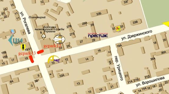 Схема рекламной плоскости по адресу Вул. Володимира Вернадського - Узвіз Крутогірний (1) Схема рекламной плоскости по адресу Вул. Володимира Вернадського - Узвіз Крутогірний (1)