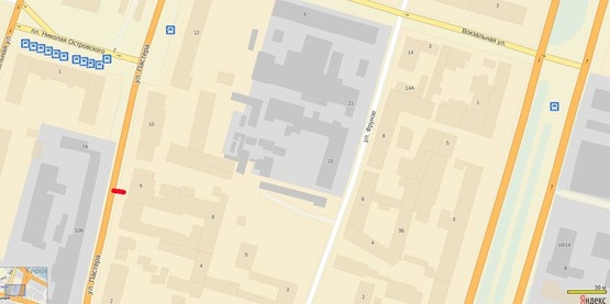 Схема рекламной плоскости по адресу Вул. Пастера, 6 (1), Маг. Єва Схема рекламной плоскости по адресу Вул. Пастера, 6 (1), Маг. Єва