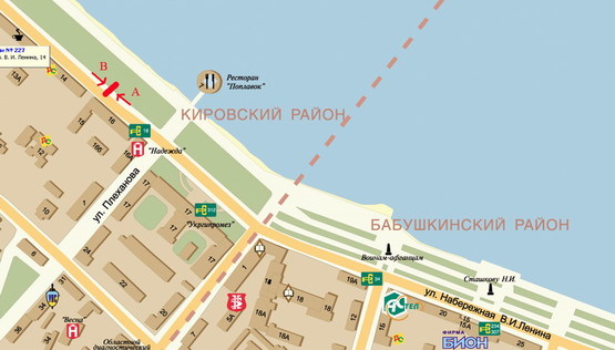 Схема рекламной плоскости по адресу Вул. Січеславська Набережна, Навпроти Буд.16. Ресторан 'поплавок' Схема рекламной плоскости по адресу Вул. Січеславська Набережна, Навпроти Буд.16. Ресторан 'поплавок'