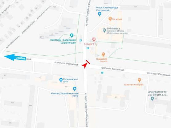 Схема рекламной плоскости по адресу Юбилейный пр-т, 49/8 - Гвардейцев-Широнинцев ул., из центра Схема рекламной плоскости по адресу Юбилейный пр-т, 49/8 - Гвардейцев-Широнинцев ул., из центра