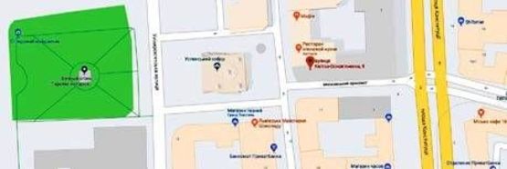 Схема рекламної площини за адресою Квитки Основьяненко 9 Схема рекламної площини за адресою Квитки Основьяненко 9