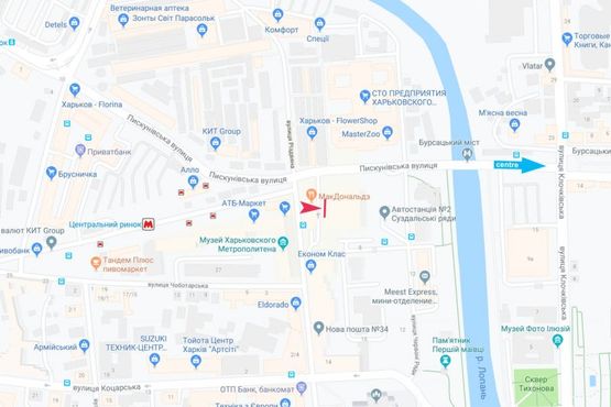 Схема рекламної площини за адресою Пискуновская ул.+ Суздальские Ряды,9 Дом Торговли, Центральный рынок (обратная сторона) Схема рекламної площини за адресою Пискуновская ул.+ Суздальские Ряды,9 Дом Торговли, Центральный рынок (обратная сторона)