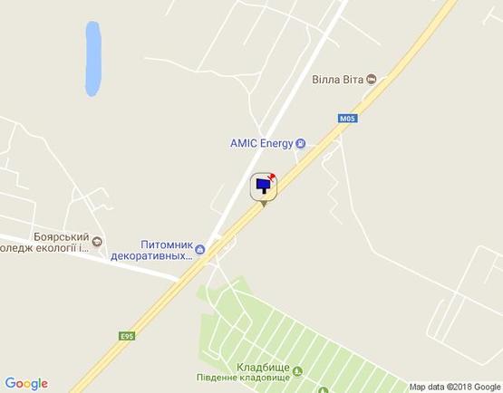 Схема рекламной плоскости по адресу с. Віта-Поштова, траса М-05 Київ-Одеса, км 21+610 ліво Схема рекламной плоскости по адресу с. Віта-Поштова, траса М-05 Київ-Одеса, км 21+610 ліво