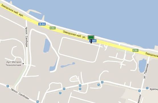 Схема рекламной плоскости по адресу Набережная Заводская - з-д ”ЕВРАЗ” Схема рекламной плоскости по адресу Набережная Заводская - з-д ”ЕВРАЗ”