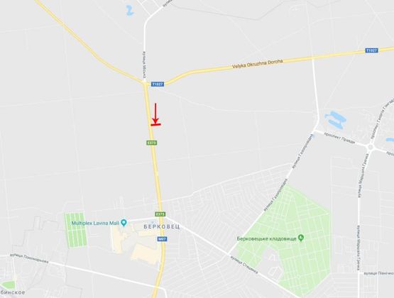 Схема рекламной плоскости по адресу Городская ул.