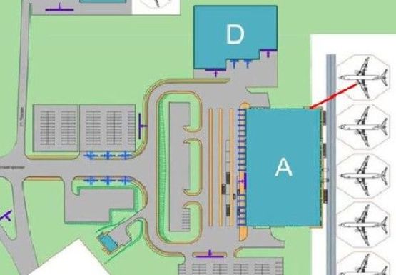 Схема рекламной плоскости по адресу Аэропорт "Киев" Схема рекламной плоскости по адресу Аэропорт "Киев"