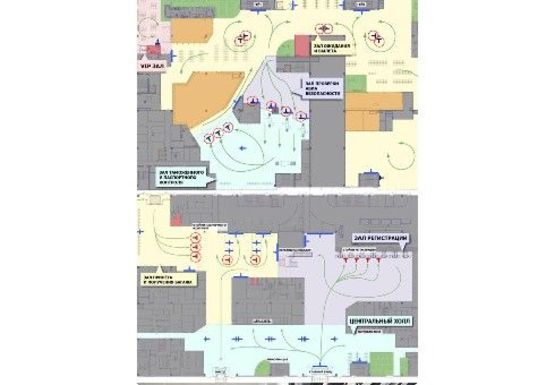 Схема рекламної площини за адресою Сеть плазменных экранов 24 шт. в аэропорту "КИЕВ" Схема рекламної площини за адресою Сеть плазменных экранов 24 шт. в аэропорту "КИЕВ"