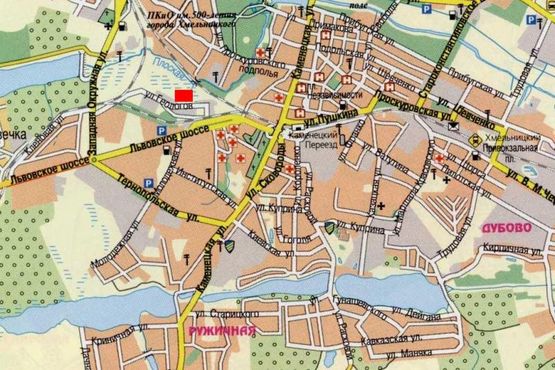 Схема рекламной плоскости по адресу вул. Геологів/переїзд Схема рекламной плоскости по адресу вул. Геологів/переїзд