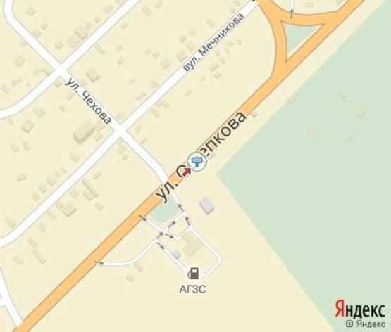 Схема рекламной плоскости по адресу пос. Высокий - Симфероп. Шоссе - въезд в Харьков, пост ДПС (правый) (верх)