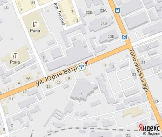 Схема рекламної площини за адресою Ветрова ул., 5 АЗС "ANP" (к "Нова Пошта" и "Интайм") Схема рекламної площини за адресою Ветрова ул., 5 АЗС "ANP" (к "Нова Пошта" и "Интайм")