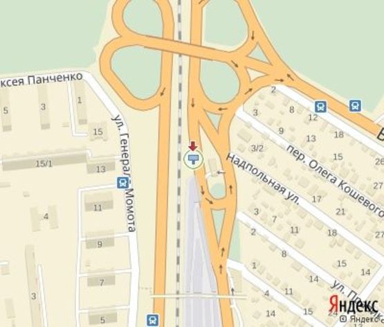 Схема рекламной плоскости по адресу Сумгаитская ул. - Надпольная улица   (АЗС "Авиас") Схема рекламной плоскости по адресу Сумгаитская ул. - Надпольная улица   (АЗС "Авиас")