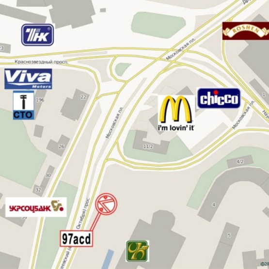 Схема рекламної площини за адресою Голосеевский просп. (40-летия Октября просп.), 3, пл. Московская, (ст. м. Демеевская, Библиотека им. В.И. Вернадського, Mcdonald's, автосалон "Mazda"), в направ. Московской пл., призма Схема рекламної площини за адресою Голосеевский просп. (40-летия Октября просп.), 3, пл. Московская, (ст. м. Демеевская, Библиотека им. В.И. Вернадського, Mcdonald's, автосалон "Mazda"), в направ. Московской пл., призма