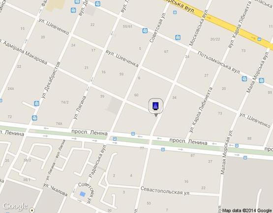 Схема рекламной плоскости по адресу вул Московська, 37 - вул. Адм. Макарова Схема рекламной плоскости по адресу вул Московська, 37 - вул. Адм. Макарова