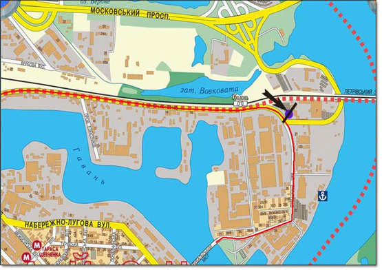 Схема рекламной плоскости по адресу ул.Электриков на светофоре направление на Московский мост Схема рекламной плоскости по адресу ул.Электриков на светофоре направление на Московский мост