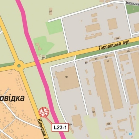 Схема рекламної площини за адресою Кольцевая дорога, (500м в направл. "Эпицентра", ТЦ "МЕТРО", отель "Явір", АЗС "УкрНАФТА"), в сторону ул. Городоцкой Схема рекламної площини за адресою Кольцевая дорога, (500м в направл. "Эпицентра", ТЦ "МЕТРО", отель "Явір", АЗС "УкрНАФТА"), в сторону ул. Городоцкой