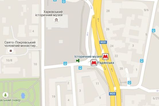 Схема рекламної площини за адресою Конституції пл. - Спартаківський пров., (зупинка) №4 (В)