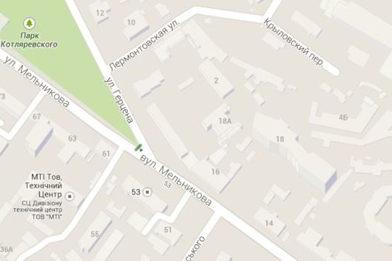 Схема рекламной плоскости по адресу Мельникова вул., 61 (розподільник) (№1) Схема рекламной плоскости по адресу Мельникова вул., 61 (розподільник) (№1)