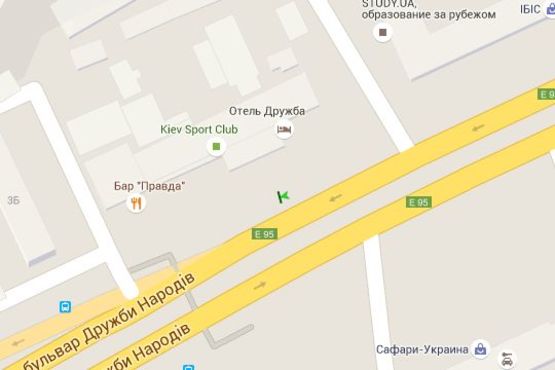 Схема рекламної площини за адресою Дружби народів бульв., 5: Київспортклуб, ресторан "Мамбо", магазин мобільного зв"язку (№2 - на правл на Московську пл) Схема рекламної площини за адресою Дружби народів бульв., 5: Київспортклуб, ресторан "Мамбо", магазин мобільного зв"язку (№2 - на правл на Московську пл)