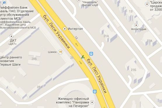 Схема рекламной плоскости по адресу Лесі Українки бульв., 28 (магазин "Спортмайстер" (асф. розподільник) ;  №3 ((2-скрол)) Схема рекламной плоскости по адресу Лесі Українки бульв., 28 (магазин "Спортмайстер" (асф. розподільник) ;  №3 ((2-скрол))