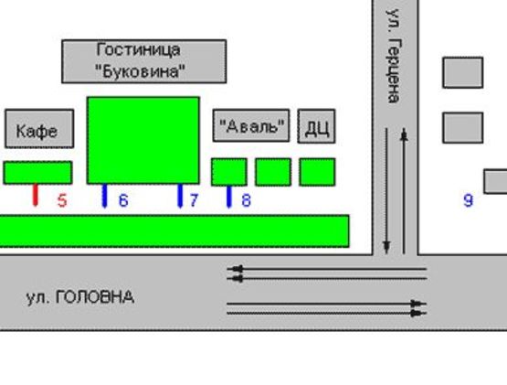 Схема рекламної площини за адресою Головна вул., 139 - Боярка Олексія вул.