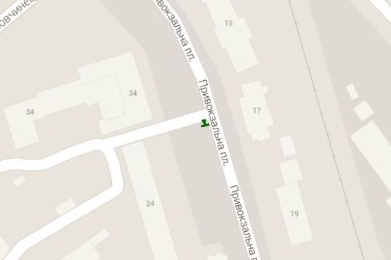 Схема рекламної площини за адресою Вовчинецька вул., 34